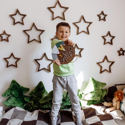 Набір декоративних зірок ручної роботи