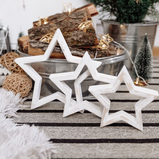 Набір декоративних зірок для інтер'єру